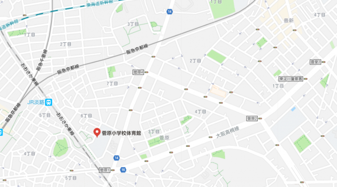 菅原小学校_地図